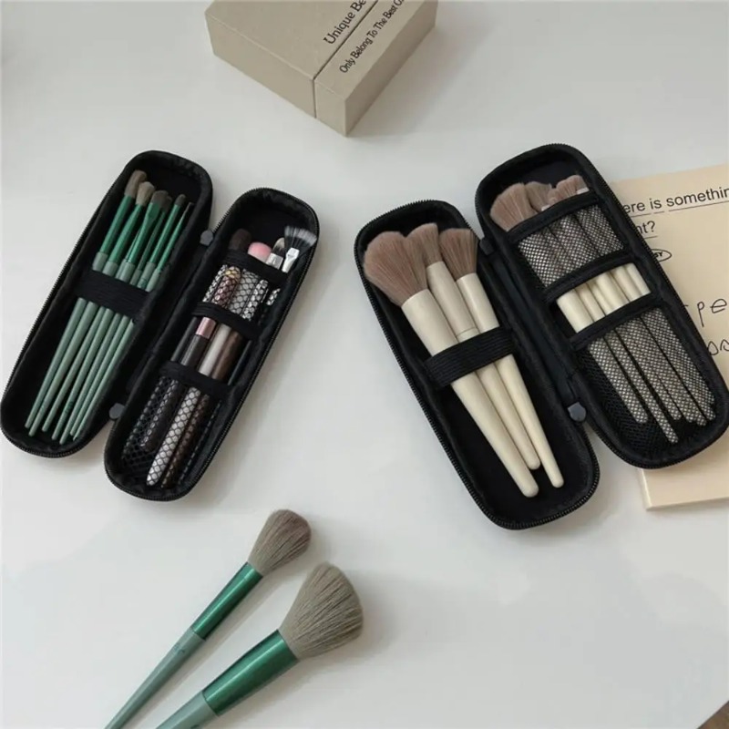 Beauty Makeup Women - 1 szt. Czarna Kosmetyczka Wodoodporna Podwójny