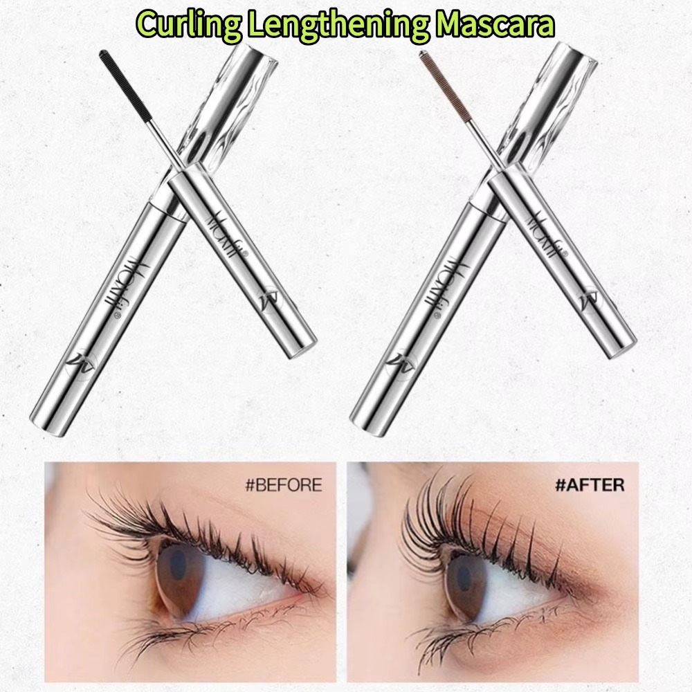 Waterproof Mascara Wand - Profesjonalna metalowa szczoteczka do tuszu, wodoodporny,